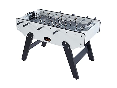 Vente-unique-Tischfußballtisch - MDF - 153 x 77,6 x 96 cm - Weiß - Suarez