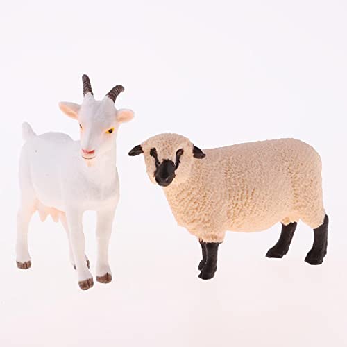 Colcolo Bauernhof Tiere Figuren Spielzeug Bauernhof Tiere Spielzeug Sets Figuren Puppenhaus Leben Szenen Dekor – Bild 8
