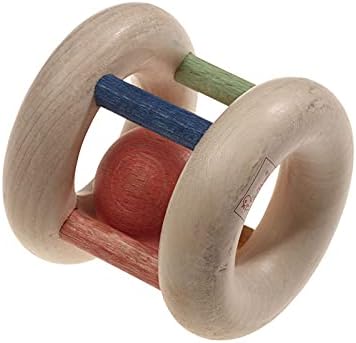 Walter grab toy junior 6 cm wood natural/red