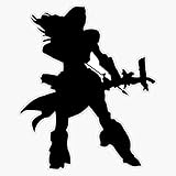 Horizon: Zero Dawn - Aloy Sticker Decal Size 5'
