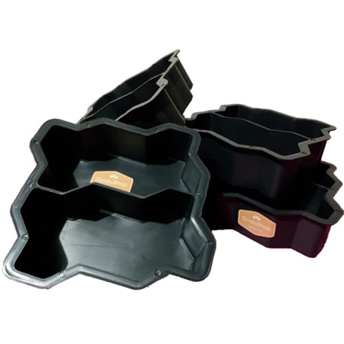 Forma Dupla Intertravada Molde 16 Faces 04cm - 24x10x04cm GuaruShop