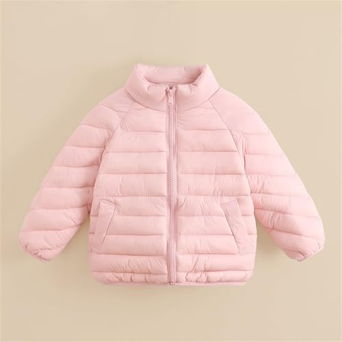 Moonker Boys Girls Quilted down Jackets Outdoor Windproof Lightweight Puffer Coats Zip up Hooded Winter Warm Outwear for Kids3