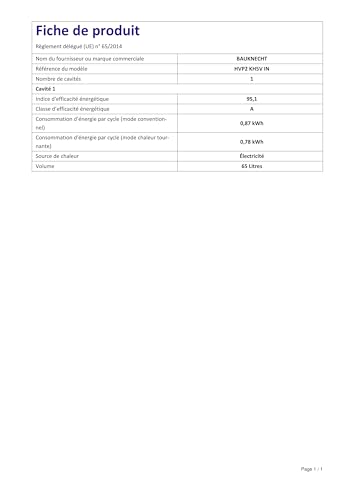 Bauknecht HEKO H200 Herd-Kochfeld Kombination/Glaskeramik-Kochfeld (60cm)/ Hydrolyse-Selbstreinigungssytem/Umluftherd mit 5 Funktionen