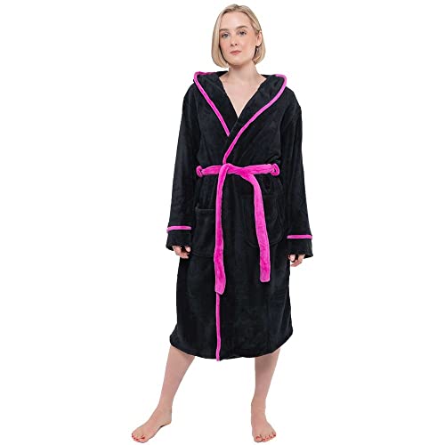 Yungblud albornoz de baño unisex color negro ropa de descanso Im Weird S