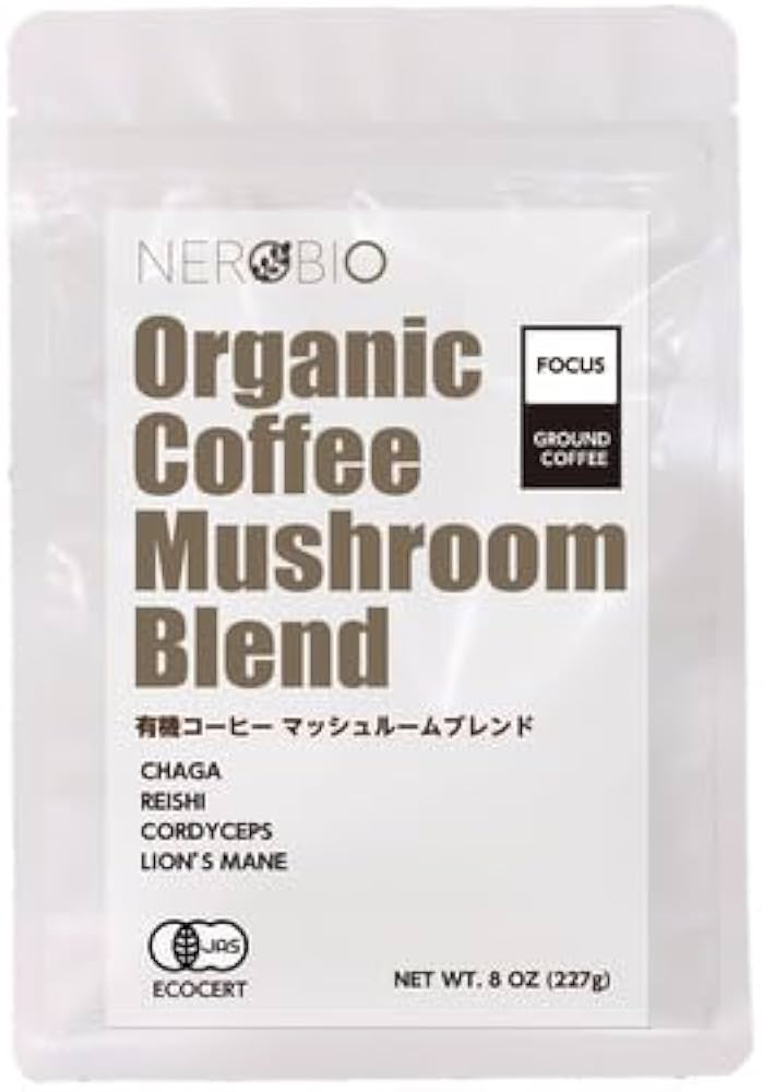 Amazon.co.jp: 有機コーヒー マッシュルームブレンド 227g 「有機 Amazon.co.jp: 有機コーヒー マッシュルームブレンド 227g 「有機