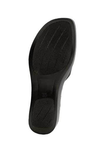 Image of AEROWALK Stylish Fashion Slipper for Women | Comfortable| Lightweight | Anti Skid | Casual Office Footwear (0402 women)