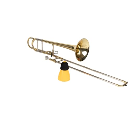 image for PAMPET TIPPER Trombone Mute Lightweight Trombone Straight Mute (Yellow