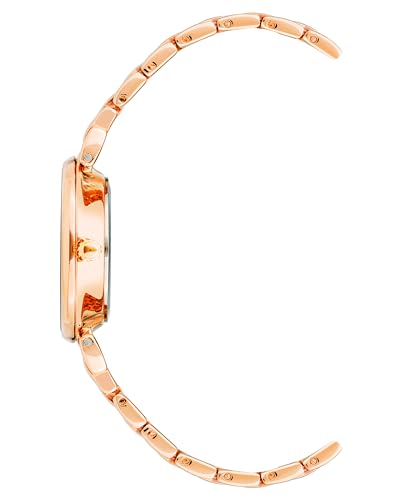 image for Anne Klein Women's AK/2158RGRG Rose Gold-Tone Bracelet Watch