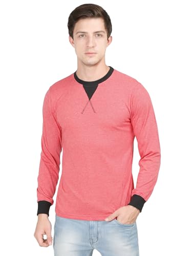 Image of fanideaz Men's Cotton Full Sleeve Henley T Shirts for Men