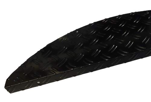Brinks Riffelblech-Stufenmatten Schwarz 60x17,5cm
