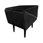 Split Ottoman Dog Ramp, 2 In 1 Foldable Dog Ramp Ottoman, Folding Ottomans Pet Stairs, Non-Slip Foldable Dogs Steps, Wear Resistant Cat Stairs, Pet Ramps for Bed Sofa Couch Car Indoor