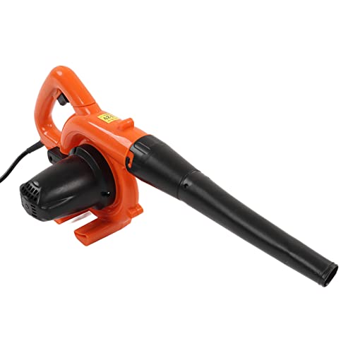 Aumotop Soplador de Hojas de Mano Material ABS Resistente a Altas Temperaturas, Potente Máquina Soplado 8 Etapas para Cosechadoras, Excavadoras, Soplado Polvo Automóviles, Hojas (12V)