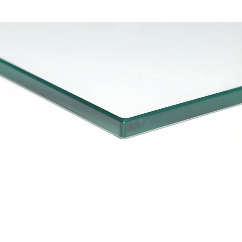 Glasplatte TERRY 70x70cm Gehärtetes 8mm Glas Scheibe Bodenplatte