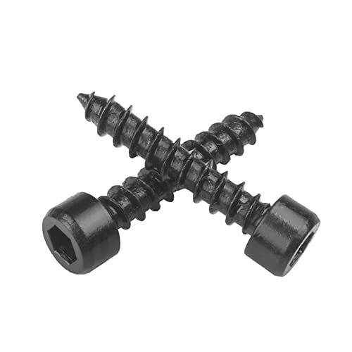 Tornillos autorroscantes M4x40 mm 30 piezas acero carbono miniatura 6