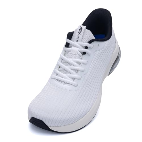 Image of IIV Mens Walking Shoes with Arch Support Wide Toe Box Tennis Sneakers Plantar Fasciitis Running Shoes