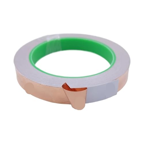 Bande de feuille cuivre double face 30mm x 10m pour blindage et bricolage