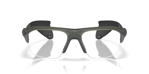 Oakley OX8198 Stunt Glider Rectangular Prescription Eyewear Frames, Matte Olive Ink/Demo Lens, 62 mm