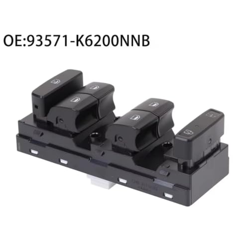 Interrupteur de vitre électrique performant pour Hyundai i10 avec commande 93571K6200NNB - 2