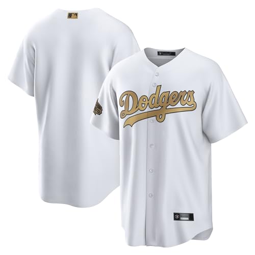 Outerstuff MLB Kids Youth 8-20 White 2022 All Star Game Team Jersey - Los Angeles Dodgers White - (10-12)