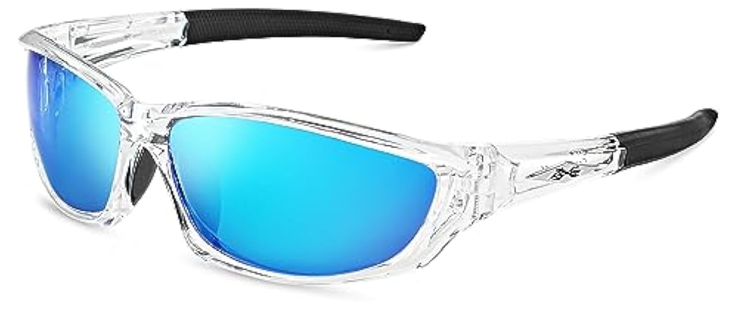 X LOOP Polarized Sports Sunglasses for Men - UV400 Baseball Running Cycling Golf Glasses