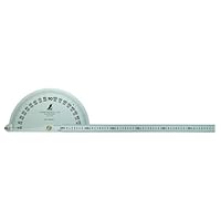 専用出品❷ プロトラクター №19 ステンφ90 竿目盛10㎝ - シンワ測定