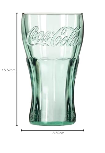 Vasos Coca-Cola Libbey de vidrio resistente de alta calidad 8