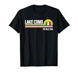 Lake Como Italia Italy T Shirts for Men Women Flag