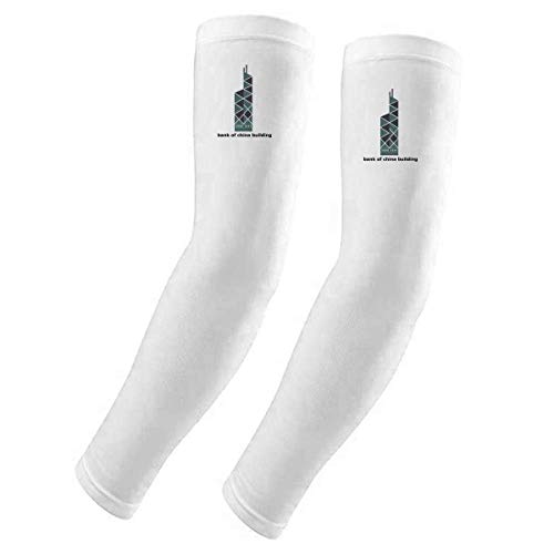 Manchons de bras Hong Kong Bank of China protection UV Art déco DIYthinker