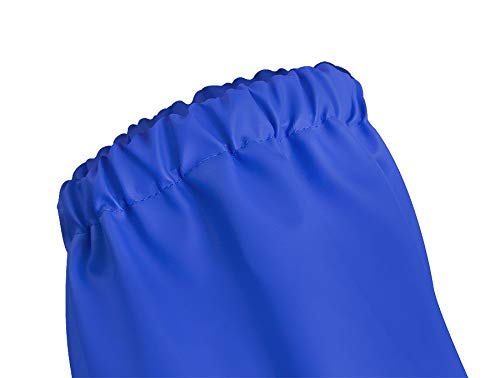 lange Gummihandschuhe mit Ãrmelstulpen 60 cm blau - Schutzhandschuhe GröÃe 8 – Bild 3