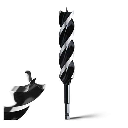 Punta per legno, 30 x 230 mm, per legno tenero, legno duro con punta di centraggio e codolo E 9,5