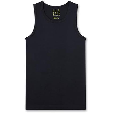 Sanetta Boy's Dark Blue Underwear Vest Cover