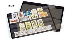 Steckkarten schwarz PRINZ 210 x 148 mm feuille classement timbre 3 bandes x50
