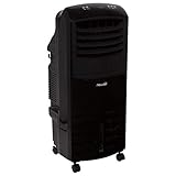 NewAir Portable Evaporative Air Cooler with Fan & Humidifier, Indoor Tower Fan in Black, AF-1000B
