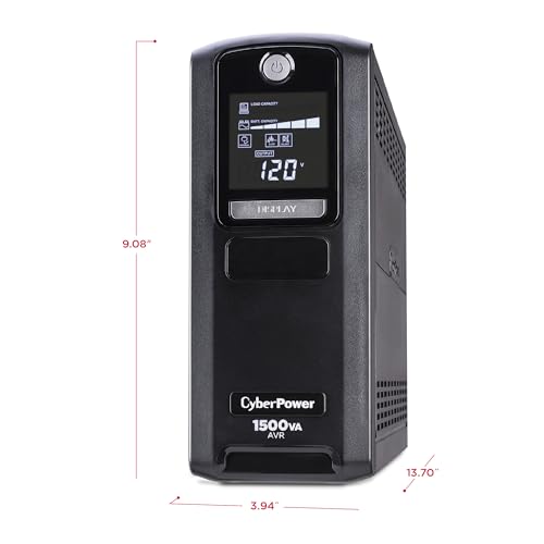 Image of CyberPower CP1500GAVR Line‑Interactive UPS Battery Backup