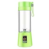 Aplicación: la mini licuadora inalámbrica es muy adecuada para hacer batidos nutritivos de una sola porción, mezclas de jugo, frutas y verduras, café, batidos de proteínas, leche en polvo, suplementos alimenticios para bebés