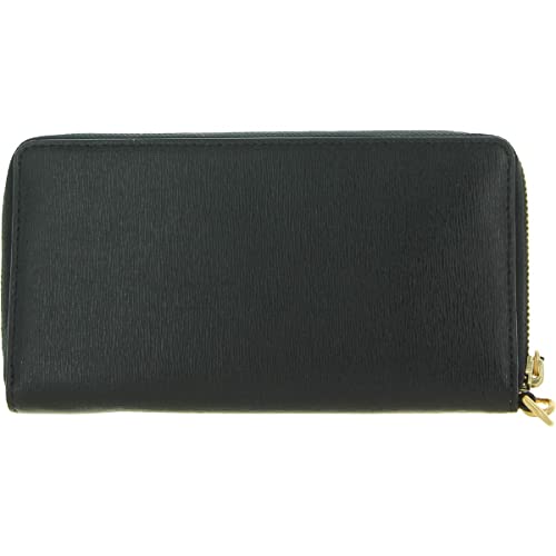 Tory Burch Women's Robinson Zip Continental Wallet, Black, One Size2