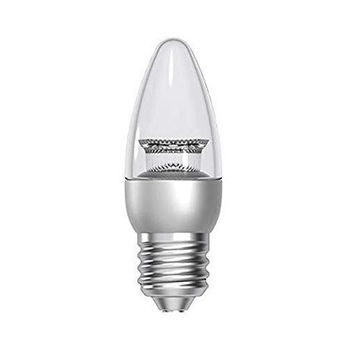 TungsramLED Candle Bulb, 4W, E27, 2700K, Energy Saver, Dimmable Decorative & Vanity Bulb
