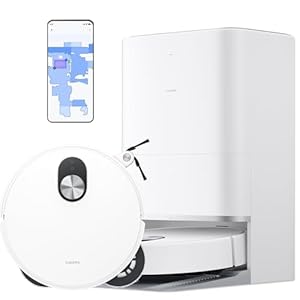 XIAOMI Robot Vacuum 5 Pro - Saugroboter mit Wischfunktion – Staubsauger Roboter ，dToF Smart Retractable Radar，20000Pa，HD-Frontkamera für Echtzeitansicht & Einweg-Kommunikation，für Haare und Tierhaare