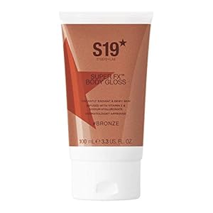 S19 SUPER FX Body Gloss, BRONZE – Highlights & Perfects Skin, Instant Glossy & Dewy Look – 100ml