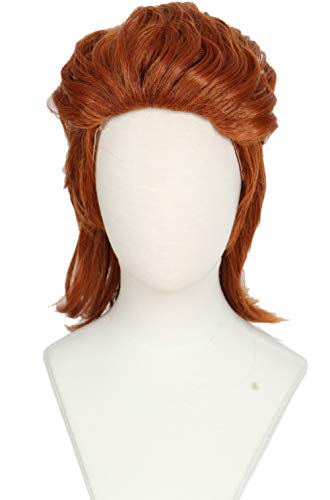 Linfairy 70s 80s hommes disco halloween rock star heavy metal perruque cosplay costume perruque