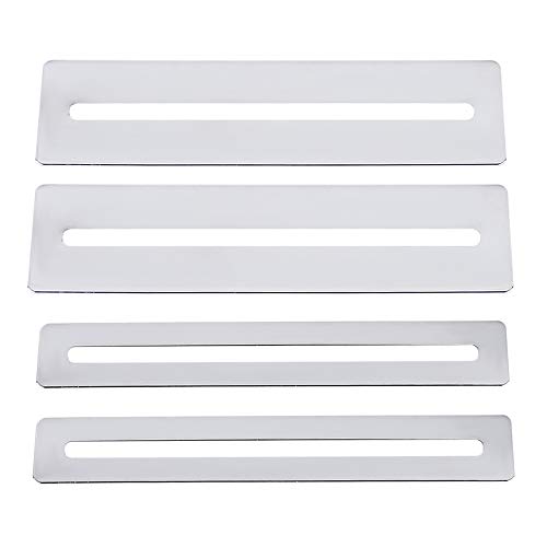 Guitar Fingerboard Guards 2 Set Stainless Steel Guitar Fingerboard Luthier Tool Fretboard Protector