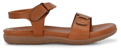 Image of Karaddi Women's Fashion Sandals | Women's Flat Heels | Stylish Ankel Strap Sandal for Ladies