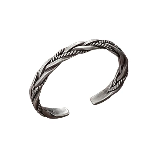 GOHO Silver Twisted Open Cuff Bracelet Kada (B0CLQ8N6RJ) Amazon Price History, Amazon Price Tracker