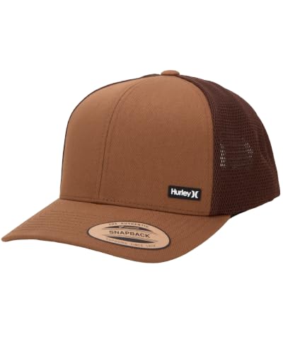 Image of Hurley Men's Caps - H2O-Dri League Baseball Caps for Men with Snapback Closure - Classic Mens Trucker Hats (S-XL)