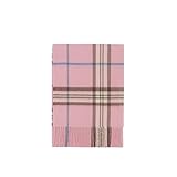 MEIYIYA Bufanda Bufanda De Lana Invierno para Mujeres Cwatan Orden para Mujeres De Mujeres Cálidas-Rosa-Lana 100% Pura, 180 * 30 Cm (incluida La Barba)