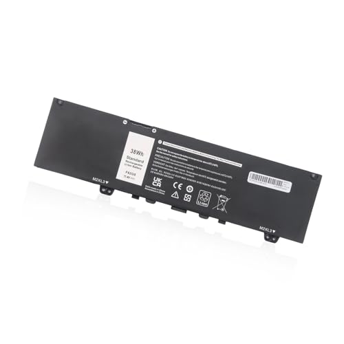 Oyomba F62G0 - Batería para portátil Dell Vostro 5370 D1525S D1505G R1605S D2505G Inspiron 13 7000 7370 7380 7386 5370 7373 2 en 1 P83G Vostro 5370 D155 Serie 25S CH. A01 RPJC3 0RPJC3 39DY5