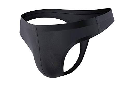 Men's Seamless Underwear Invisible No Show Thong Briefs PU17