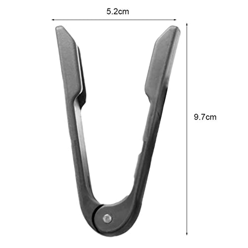 ZHIZAIHU 2X Any Tongs BBQ Clip Cutlery Clip Food Tongs No-Stick Food Clip BBQ Tongs Brot Clamp Cake Clip Geschirr