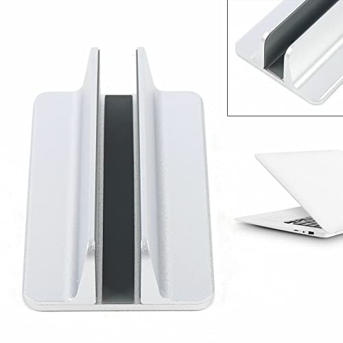 Uniwersalny stojak na laptopa, regulowany pionowy stojak na biurko, szerokość 14-40 mm, stabilny aluminiowy stojak na laptopa, ergonomiczny, przenośny i przenośny organizer miejsca pracy