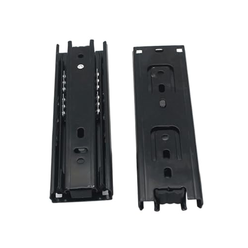 Full-Extension Drawer Slides 2pcs Drawer Slides 6 Inch Telescopic Ball Bearing Slide Rail Side Mount for Cabinet Home Furniture